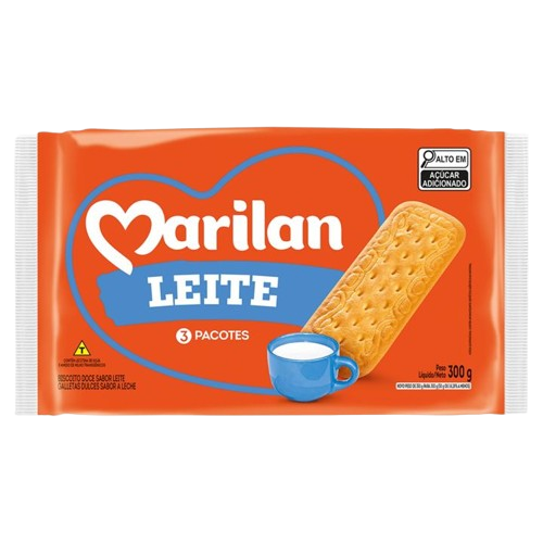 BISCOITO LEITE 300G MARILAN
