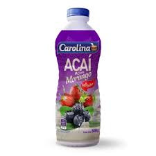 BEBIDA LACTEA CAROLINA ACAI COM MORANGO 800G