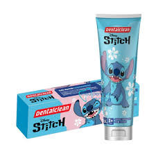 GEL DENTAL INF MORANGO STITCH DENTALCLEAN 50G