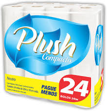 PAPEL HIG PLUSH FD C/24 20mt