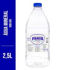 ÁGUA MINERAL PRATA LEVE SEM GÁS 2,5L