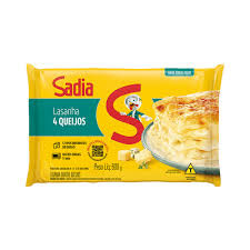 LASANHA SADIA 4 QUEIJOS 600 GRAMAS