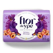SABONETE FLOR DE YPÊ FRÊSIA E PÊSSEGO 85G