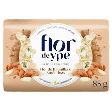 SABONETE FLOR DE YPÊ FLOR DE BAUNILHA E AMÊNDOAS 85G