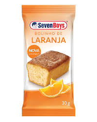 BOLINHO SEVENBOYS LARANJA 30G