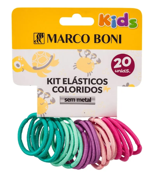 KIT ELASTICOS MARCO BONI COLORS 20UN