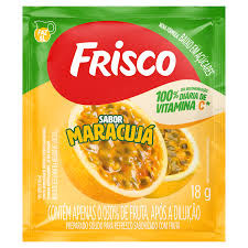 REFRESCO EM PO FRISCO 18G MARACUJA