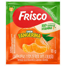 REFRESCO EM PO FRISCO 18g TANGERINA
