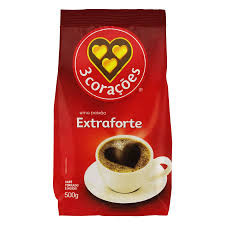 CAFÉ 3 CORAÇÕES EXTRA FORTE 500 GRAMAS
