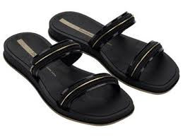 SAND IPANEMA GLOW SLIDE AD FEM 34/40 PRETA