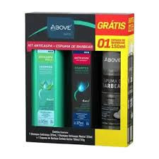 KIT ABOVE SH 325ML MENTOL + SH 325ML ANT + ESP BARB