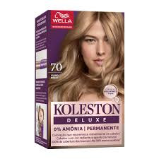 TINT CABELOS KOLESTON DELUXE 7.0 LOURO MEDIO