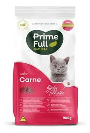 RACAO GATO FILHOTE CARNE PRIME FULL 900G