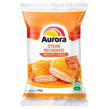 EMPANADO FRANGO PRESUNTO/QUEIJO AURORA 120G