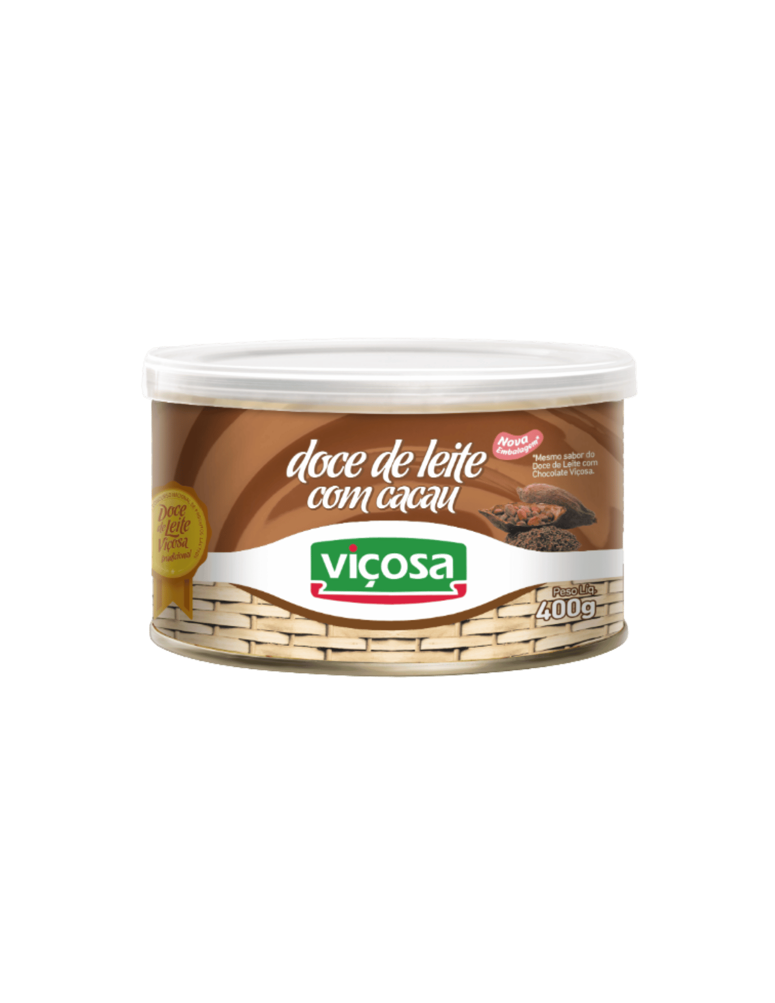 DOCE DE LEITE VICOSA 400G CACAU
