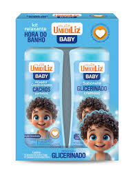 KIT UMIDILIZ 150ML SAB LIQ E ATIVADOR BABY AZUL