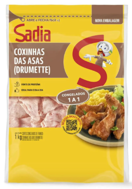 COXINHA ASA FRANGO SADIA 1KG BD