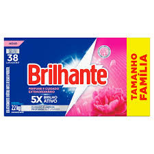 DET PO BRILHANTE 2,2KG PERFUME EXTRAORDINARIO CX