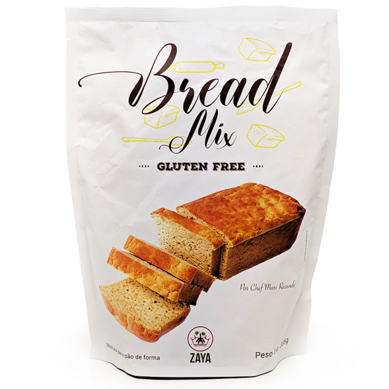 MISTURA MIX PAO FORMA S/GLUT 335G ZAYA