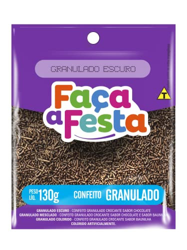 CHOCOLATE GRANULADO FACA A FESTA 130G