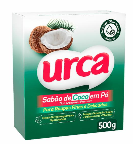 SABÃO EM PÓ URCA COCO 500G