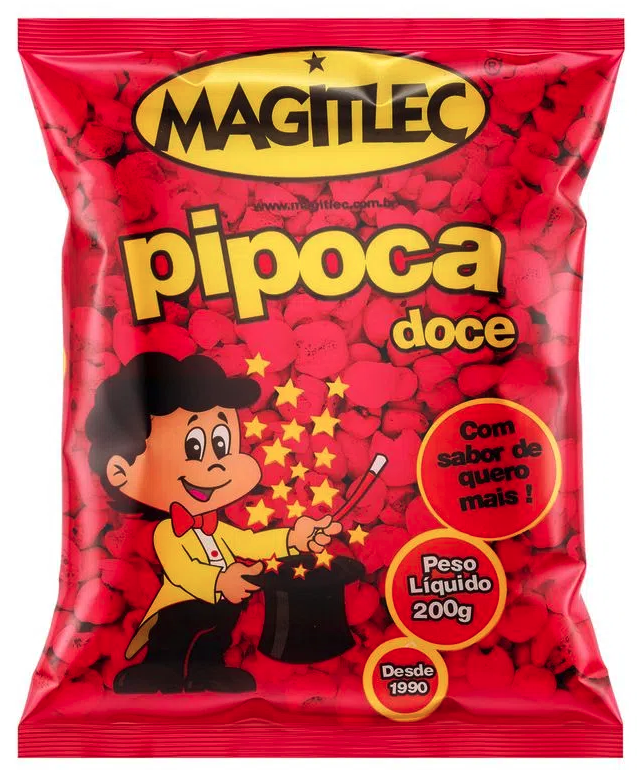 PIPOCA MAGTLEC DOCE 200G