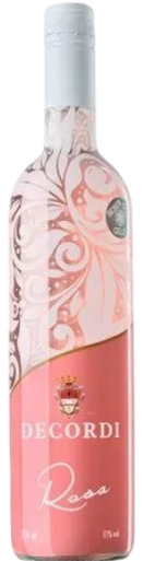 VINHO ITALIANO DECORDI ROSE 750ML