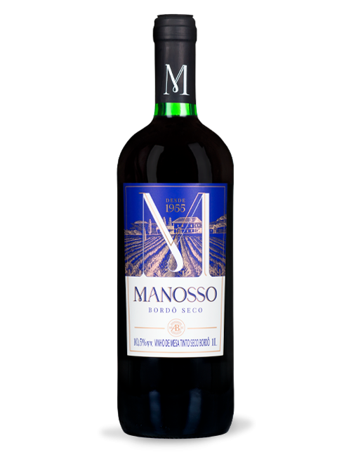 VINHO MANOSSO BORDO SECO 1L