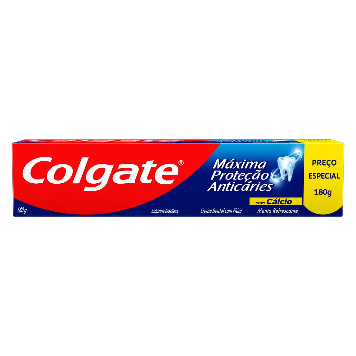 CREME DENTAL COLGATE MAXIMA PROTECAO ANTICARIES 180G