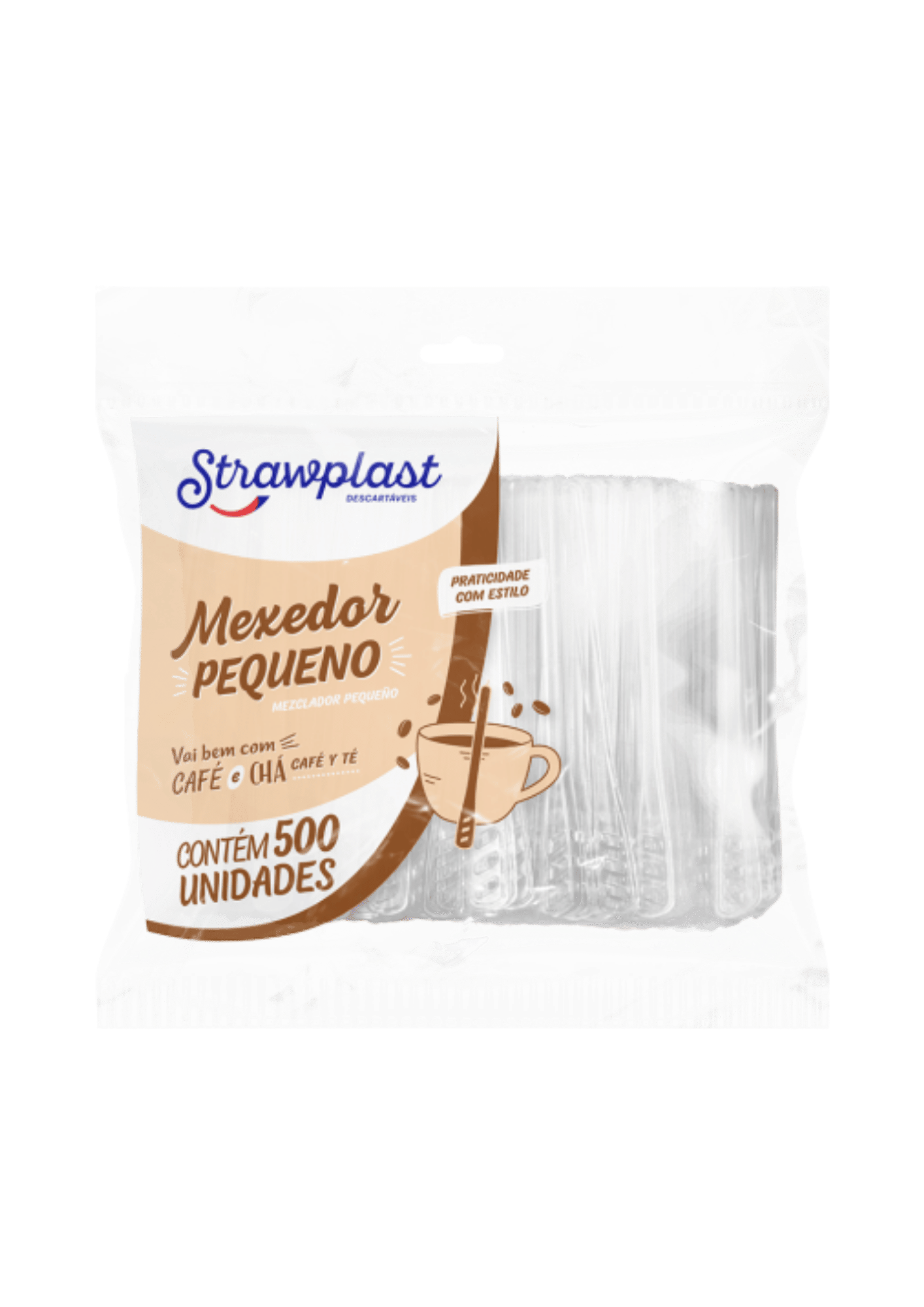 MEXEDOR MSP 800 PEQUE 500UN STRAWPLAST