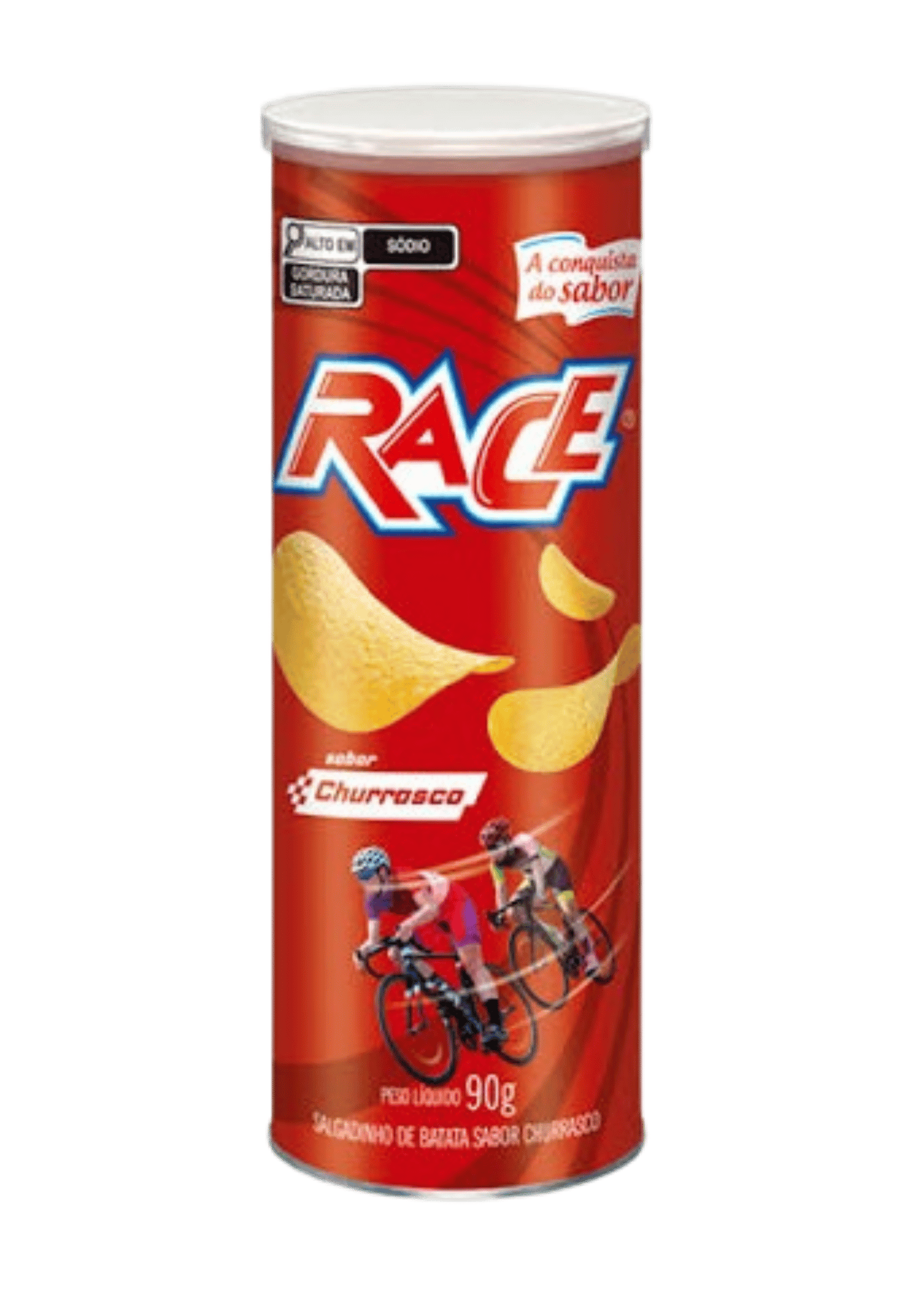 BATATA TUBO RACE 90G CHURRASCO