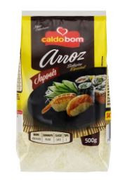 ARROZ JAPONES CALDO BOM GR.CURTO.500G