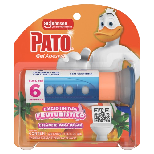 DETERG PATO GEL ADSV FRUTURISTICO 38g