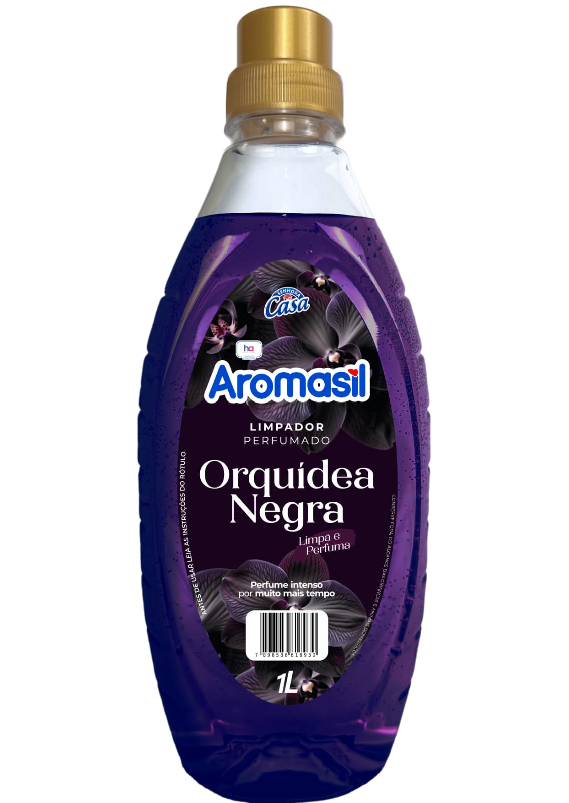 LIMP AROMASIL PERF ORQUIDEA NEGRA 1L