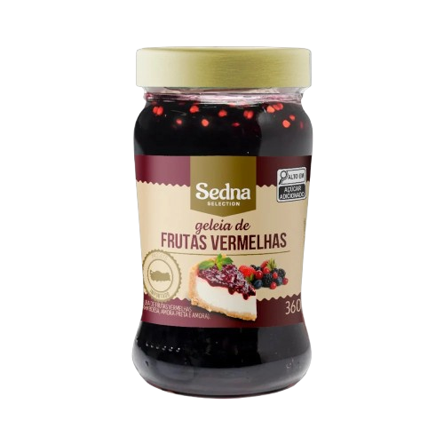 GELEIA SEDNA FRUTAS VERMELHAS 360g