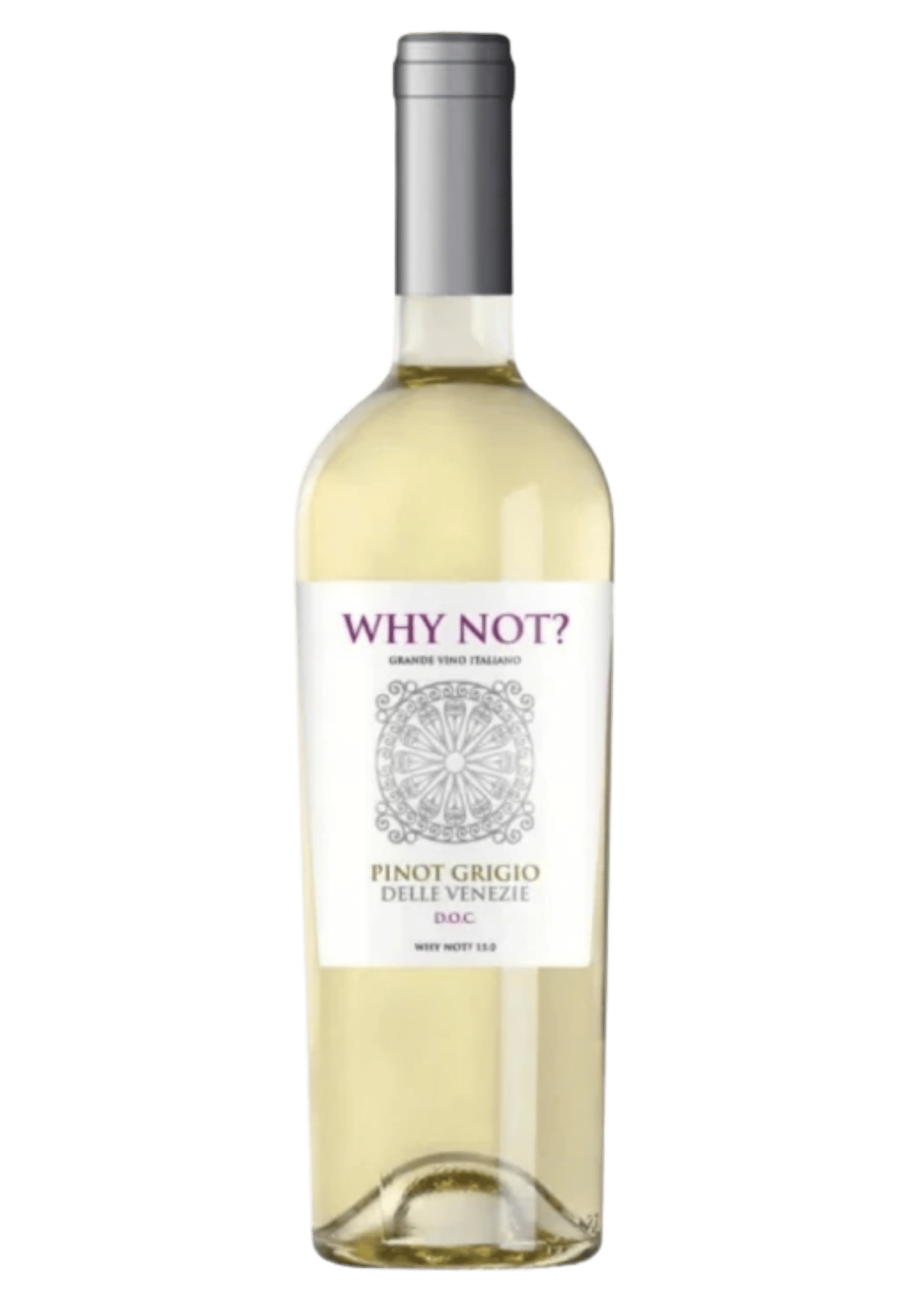 VINHO BCO PINOT GRIGIO 750ML WHY NOT