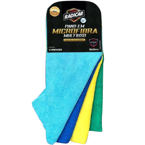 PANO MICROFIBRA AROMASIL C/ 4UN 35CMX35CM