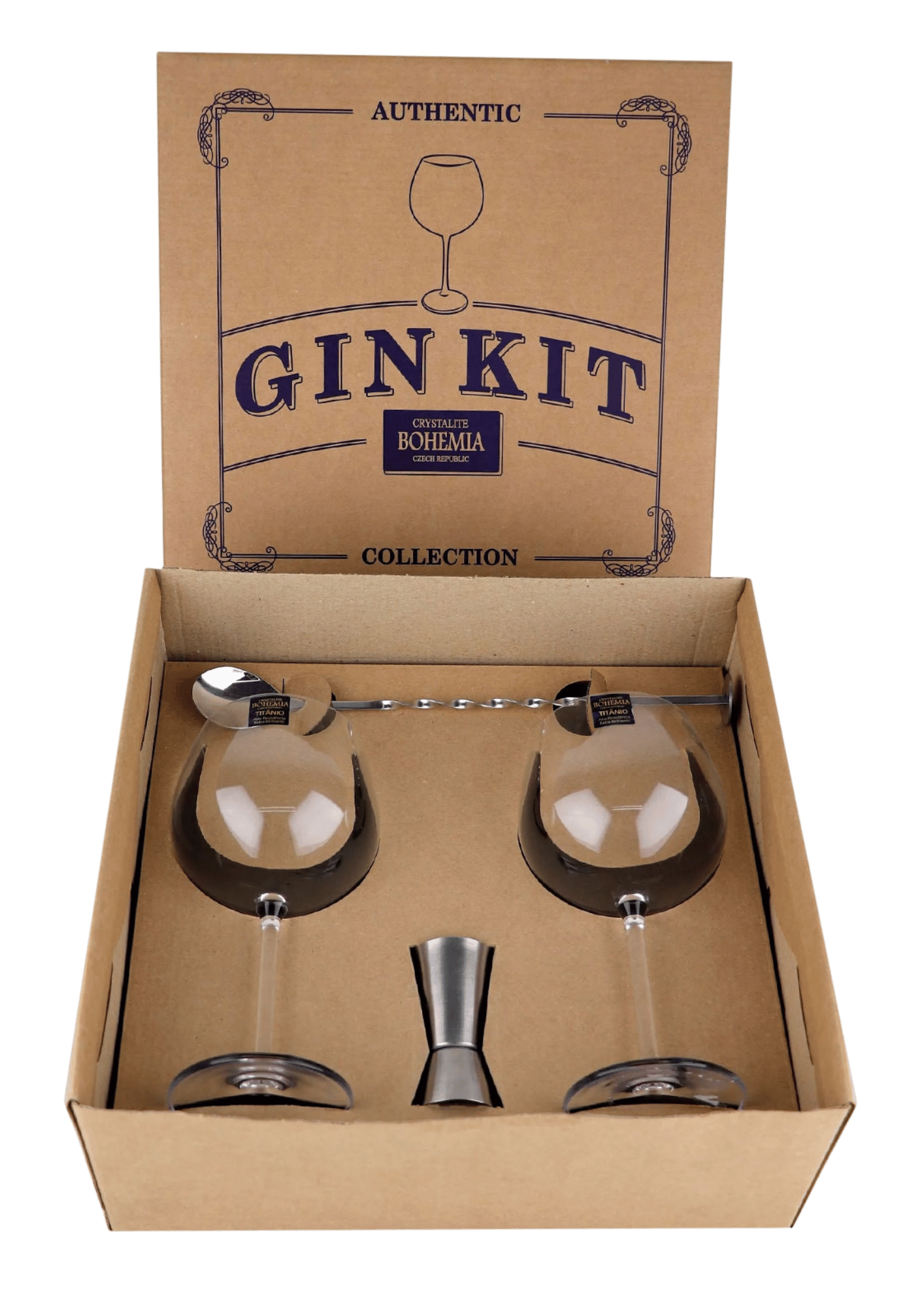 KIT P/GIN 4PC BOHEMIA