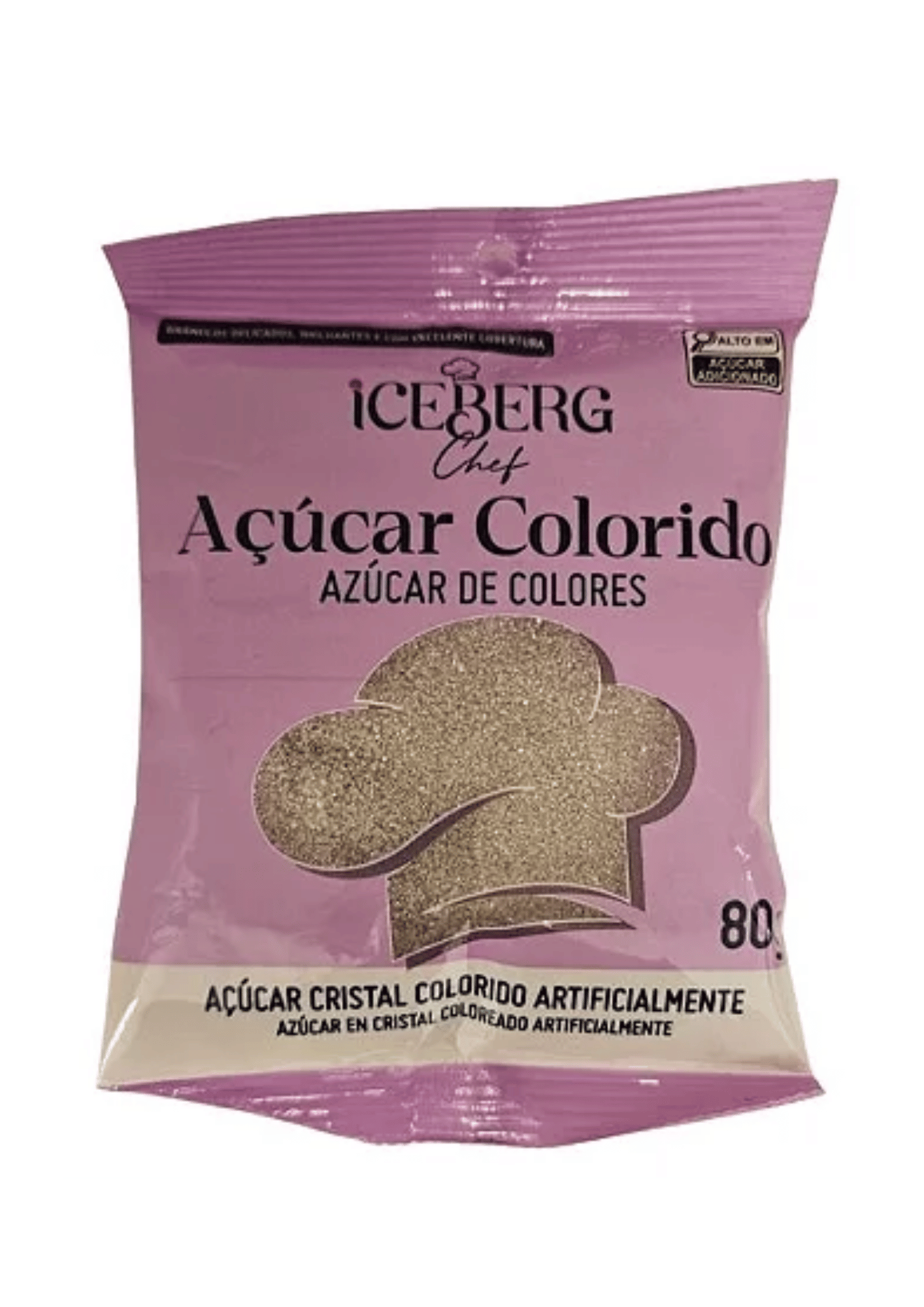 ACUCAR PRATEADO 80G ICEBERG