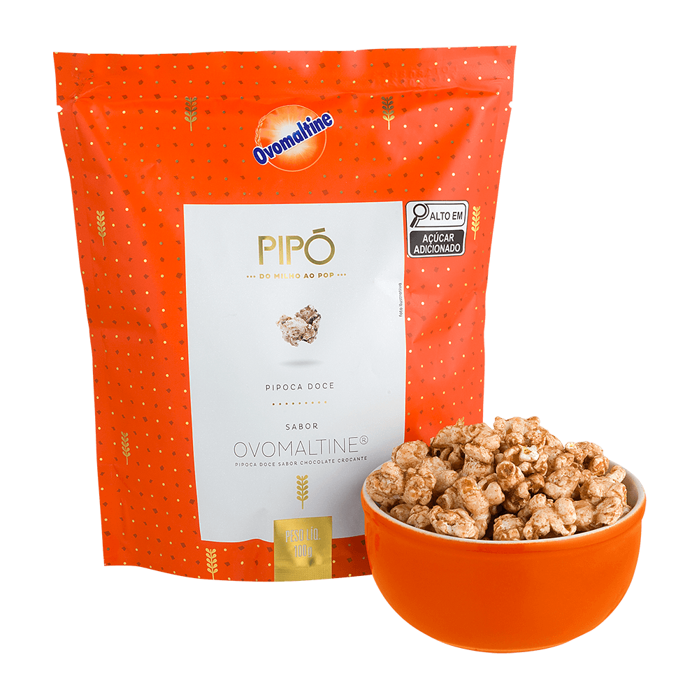 PIPOCA DOCE OVOMALTINE 92G PIPO