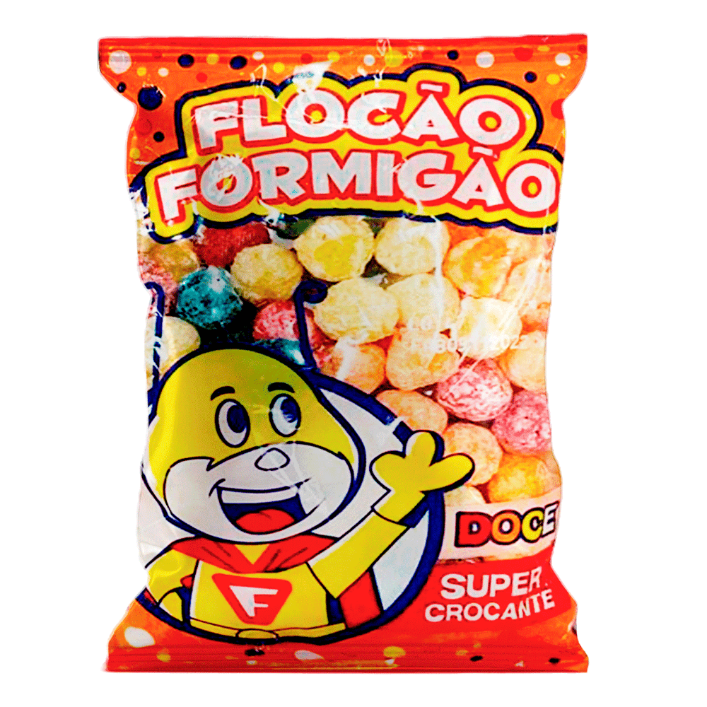 PIPOCA COLORIDA 40G FORMIGAO