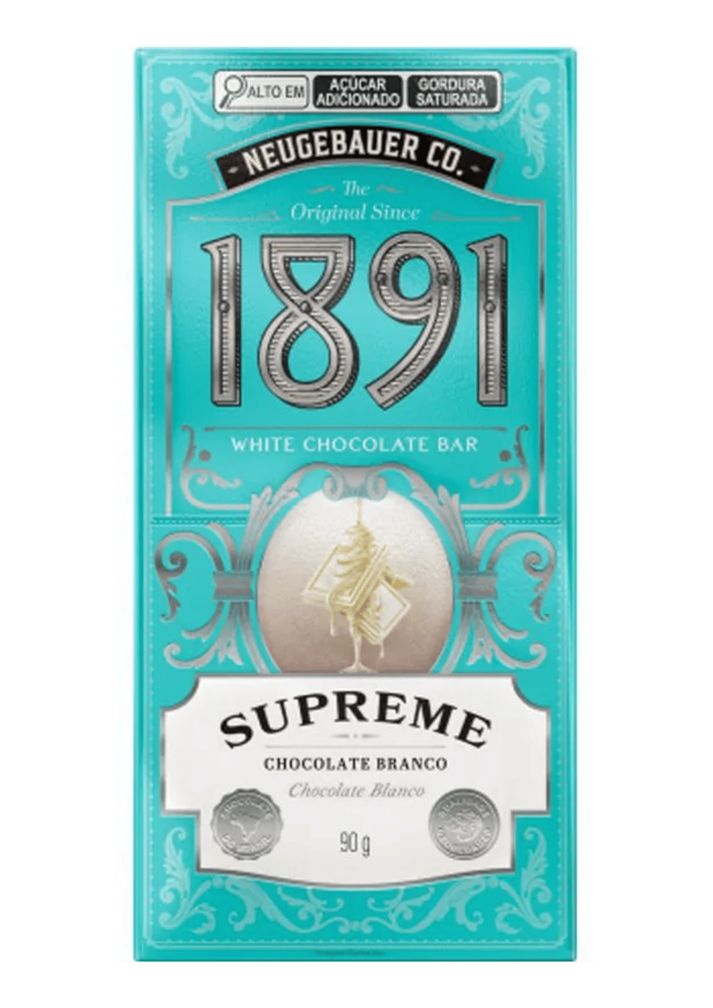CHOC BARRA 1891 SU BCO 10X45G NEUGEBAUER