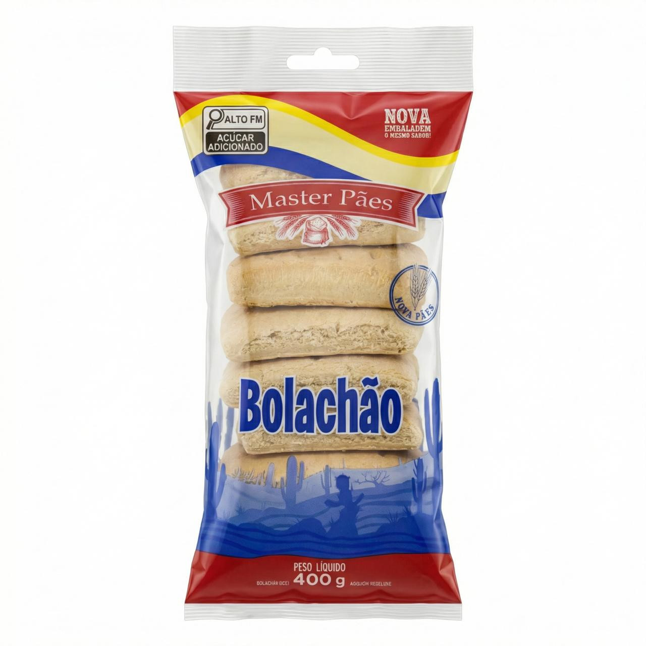 BOLACHA DO NORTE MASTER 400 GRAMAS BOLACHÃO