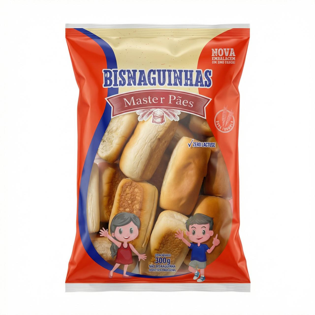 BISNAGUINHA MASTER 300G