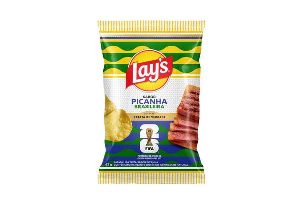 SALG BATATA LAYS PICANHA 62G ELMA CHIPS