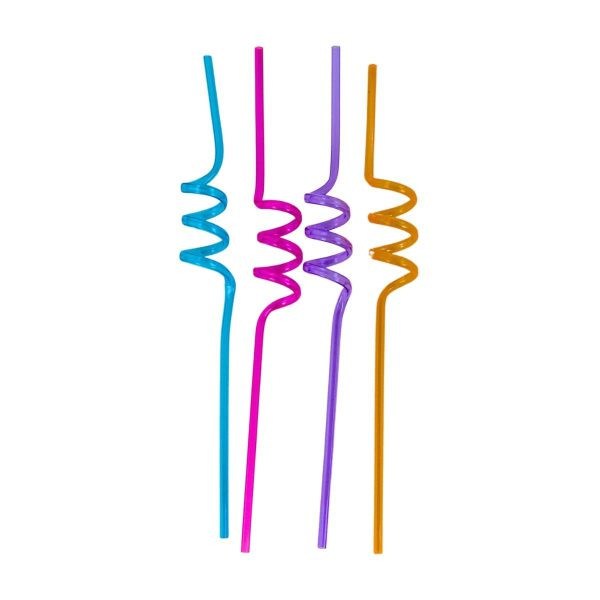 CANUDO ESPIRAL RIGIDO 4UN SILVER PLASTIC