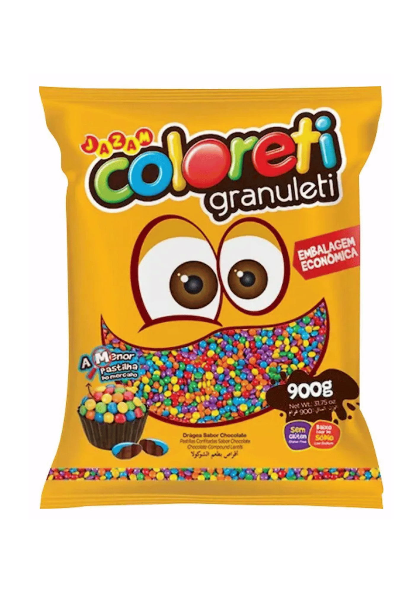 COLORETI GRANULETI SORTIDO 900G JAZAM