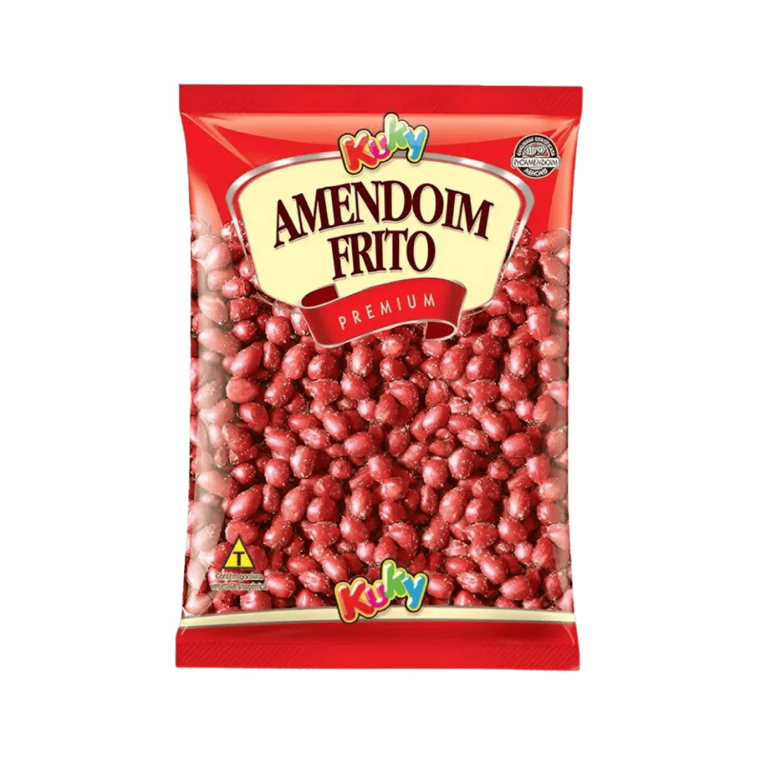 AMENDOIM KUKY C/PELE C/SAL 100G