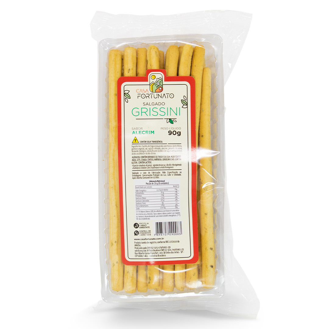 GRISSINI ALECRIN 90G CASA FORTUNATO