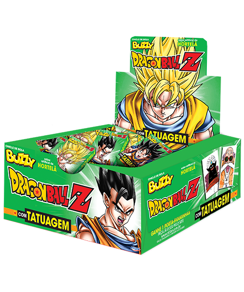CHICLETE BUZZY DRAGON BAL HORTELÃ 90UND RICLAN